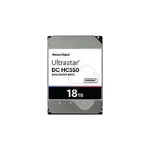 Western Digital Ultrastar DC HDD Server (3.5in 26.1MM 18TB 512MB 7200RPM SATA ULTRA 512E SE NP3 DC HC550) SKU: 0F38459