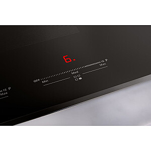 Whirlpool SMO 654 OF/BT/IXL Melna iebūvēta 65 cm zonas indukcijas plīts 4 zonas