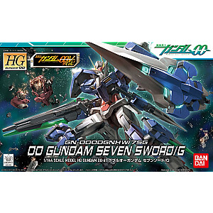 Bandai HG 1/144 OO GUNDAM Seven Sword/G коллекционная фигурка