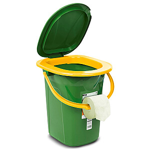 GreenBlue GB320GO tūristu tualete tumši zaļa-oranža