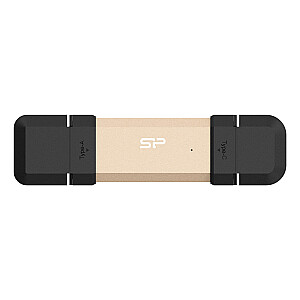 Silicon Power DS72 USB zibatmiņa 1 TB USB Type-A / USB Type-C 3.2 Gen 2 (3.1 Gen 2) Zelta