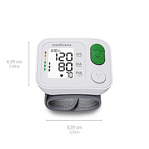 Medisana BW 345 plaukstas locītavas asinsspiediena monitors