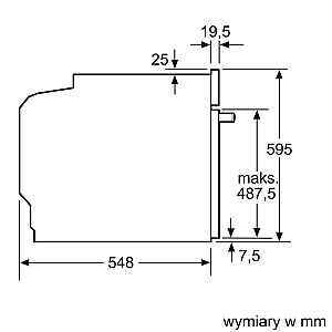 Духовой шкаф Bosch Serie 4 HBA534BB3 71 л 3400 Вт черный