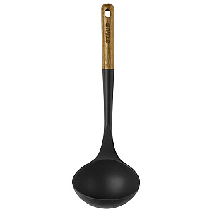 Staub karote - 31 cm, brūni melna