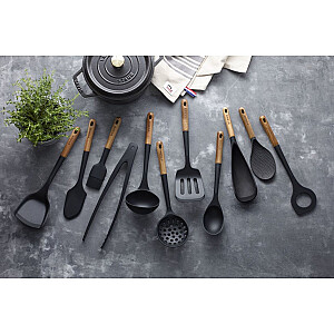 Staub karote - 31 cm, brūni melna