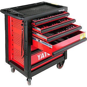 Шкаф для сервисного инструмента, 6 ящиков (177 шт.) YT-55300 YATO