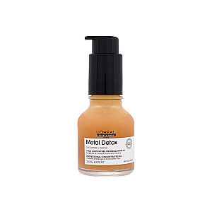 L&#39;OREAL PROFESSIONNEL Metal Detox Professional Concentrated Oil разглаживающее масло для волос 50мл