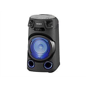 Sony MHC-V13 Мощная акустическая система для вечеринок, USB, CD, FM, Bluetooth, аудиовход, караоке, подсветка