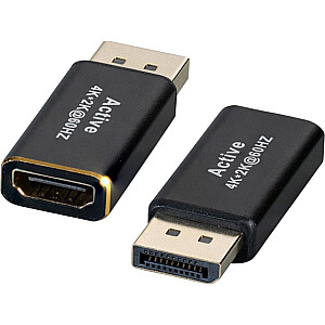 Адаптер AV EFB EFB DisplayPort, DP Plug -> HDMI Type A Socket, 4K60Hz