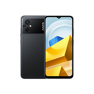 Xiaomi POCO M5 - черный - 4G смартфон - 64 ГБ - GSM