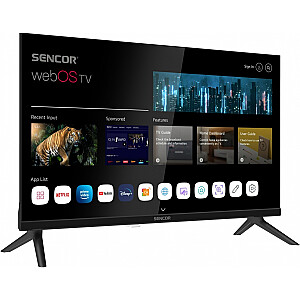 24 дюйма SMART webOS LG DVB-T/T2/C/S/S2 BT5