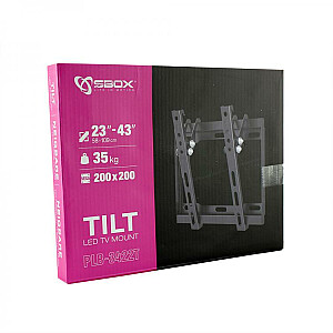 Sbox PLB-3422T Tilting Flat Screen LED TV Mount 23"-43" 35kg