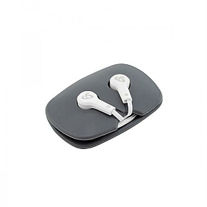 Sbox Stereo Earphones with Microphone EP-033 white