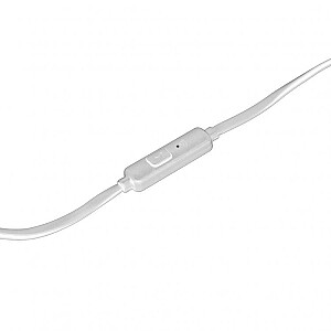 Sbox Stereo Earphones with Microphone EP-033 white