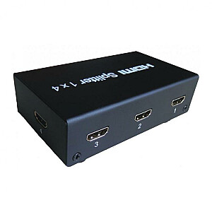 Разветвитель HDMI Sbox 1x4 HDMI-1.4 HDMI-4