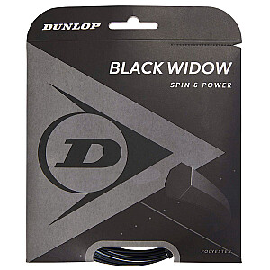 Tenisa stīgas Dunlop Black Widow 16G / 12m / 1.31mm