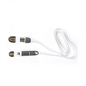 Sbox 2IN1W USB-> Micro USB + IPH.5 M / M 1M белый