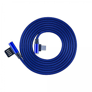 Sbox USB-> Type-C 90 м / м 1,5 м USB-TYPEC-90BL синий