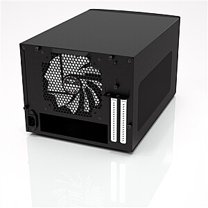 Fractal Design NODE 304 2 - USB 3.0 (внутренний адаптер с 3.0 на 2.0 в комплекте) 1 - аудиовход 3,5 мм (микрофон) 1 - аудиовыход 3,5 мм (наушники) Кнопка питания со светодиодной подсветкой LEDHDD, черный, блок питания в комплекте Нет