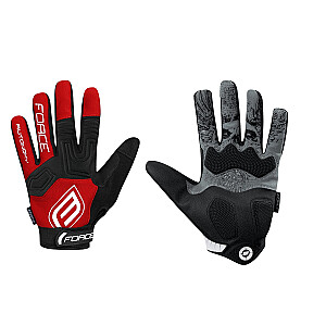 Gloves Force MTB Autonomy 17 перчатки для велоспорта красный / черный (V)