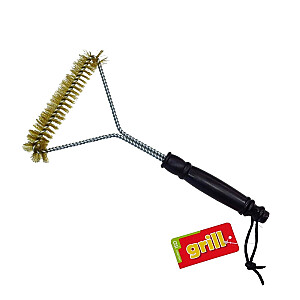 Grila birstīte ar misiņa stiepli 30,5 cm 