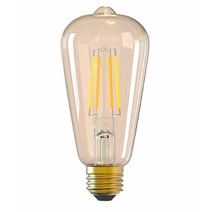 Tellur WiFi Filament Smart Bulb E27, желтый, белый / теплый, диммер