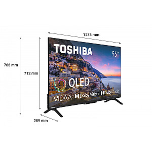 QLED TV 55 collas 55QV2463DG