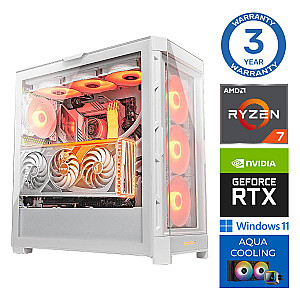 INTOP AQUA Ryzen 7 7800X3D 32GB DDR5 1TB SSD M.2 NVME RTX5070 12GB WIN11