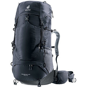 Deuter Aircontact Lite 45 + 10 SL melna-grafīta pārgājienu mugursoma