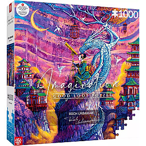 Пазл Good Loot Imagination Puzzle: Рох Урбаниак Сакура и Рю 1000 деталей
