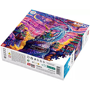 Пазл Good Loot Imagination Puzzle: Рох Урбаниак Сакура и Рю 1000 деталей