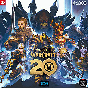 Пазл Good Loot Gaming Puzzle: World of Warcraft 20-летие 1000 деталей