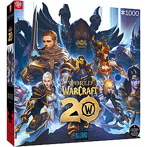 Puzzle Good Loot Gaming Puzzle: World of Warcraft 20. gadadiena 1000 gabali