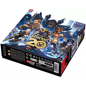 Puzzle Good Loot Gaming Puzzle: World of Warcraft 20. gadadiena 1000 gabali