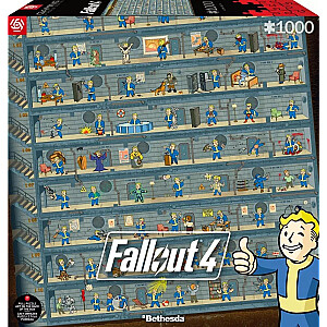 Пазл Good Loot Gaming Puzzle: Fallout 4 Перк Постер 1000 деталей