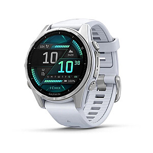 Garmin Fenix 8 AMOLED 43мм Серебристый