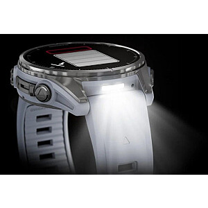 Garmin Fenix 8 AMOLED 43mm Sudrabs