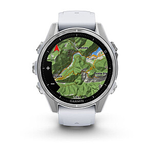 Garmin Fenix 8 AMOLED 43mm Sudrabs