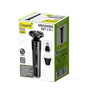 3-в-1 Набор для бритья USB MAESTRO MR-678