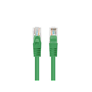 PATCHCORD CAT.6 UTP 1M ЗЕЛЕНЫЙ FLUKE PASSED LANBERG 10-ПАК