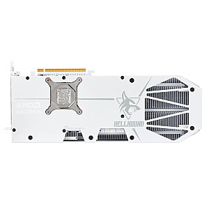 Grafikas karte. PowerColor Hellhound RX9070XT S WH 16GB