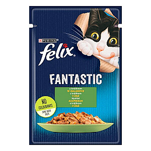 PURINA FELIX FANTASTIC Смешанные вкусы Country 120x85г