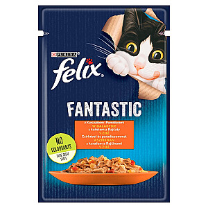 PURINA FELIX FANTASTIC Смешанные вкусы Country 120x85г
