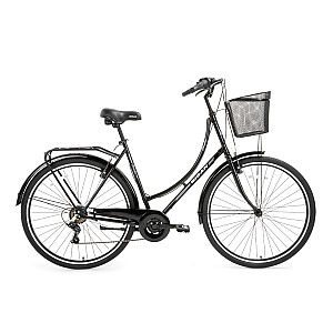Pilsētas velosipēds Bisan 28 Paradise S Melns/pelēks (Rata izmērs: 28" Rāmja izmērs: M)