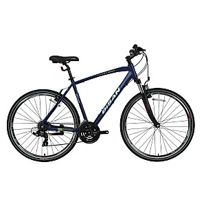 Tūrisma velosipēds Bisan 28 TRX8100 City Zils/zaļš (Rata izmērs: 28" Rāmja izmērs: M)