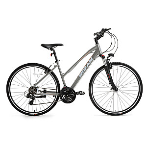 Велосипед туристический Bisan 28 TRX8200 City Lady (PR10010429) серый (Размер колес: 28 Размер рамы: S)