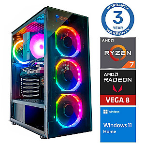 INTOP Ryzen 7 5700G 8GB 500SSD M.2 NVME+2TB Radeon RX Vega 8 WIN11