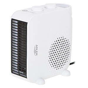 Adler Heater AD 7725w Fan heater, 2000 W, Number of power levels 2, White