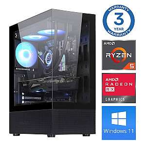 INTOP Ryzen 5 5600X 64GB 500SSD M.2 NVME RX580 8GB WIN11