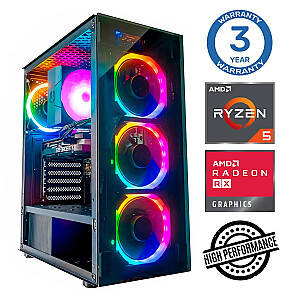 INTOP Ryzen 5 5600X 64GB 500SSD M.2 NVME+2TB RX580 8GB no-OS